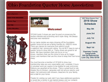 Tablet Screenshot of ohfqha.com